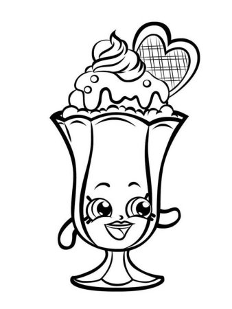 Фургон мороженщика раскраска