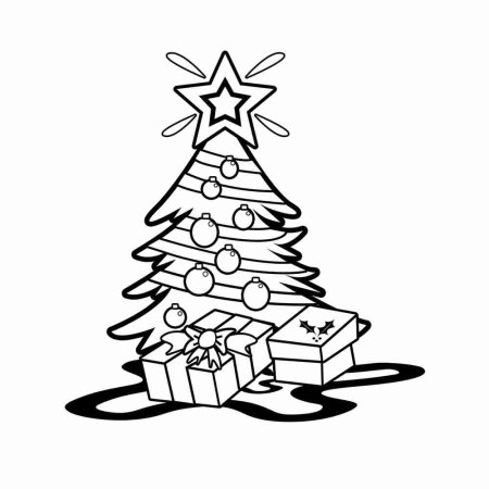 Раскраски новый год в детском саду