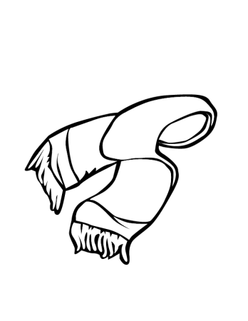 Эскиз шарфа