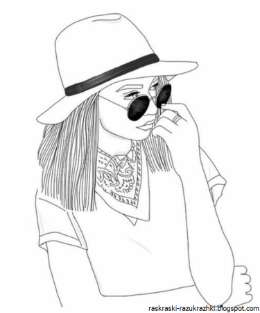 Раскраски для девочек 12 лет