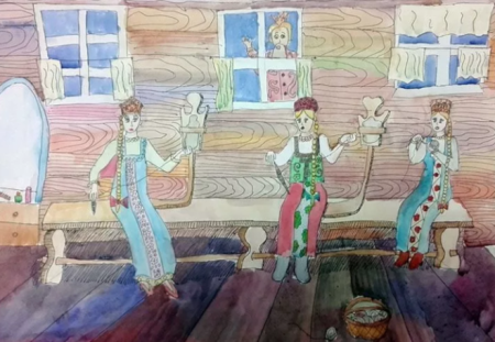 Раскраска сказки Пушкина для детей сказка о царе Салтане