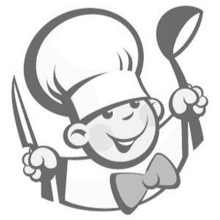 Раскраска повар на кухне