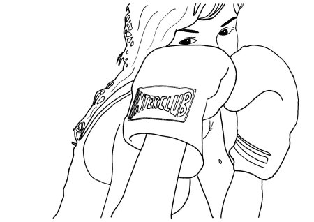 Раскраска для мальчиков бокс