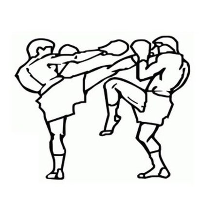 Раскраска бокс