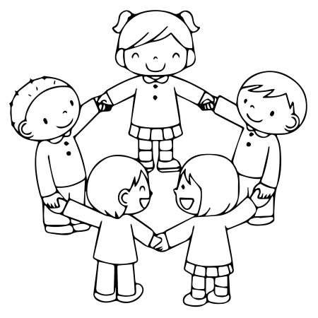 Раскраски толерантность для детей