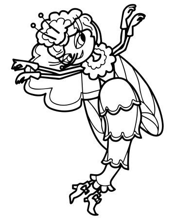 Чуковский Муха Цокотуха раскраска