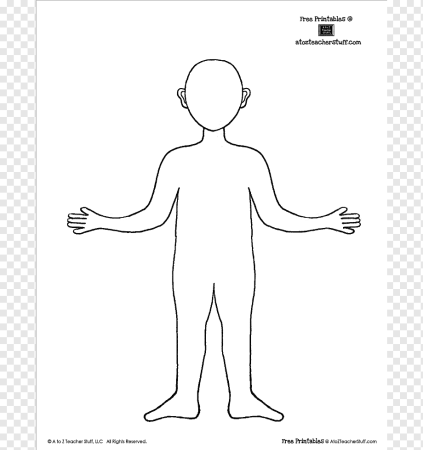 Раскраска кукла без одежки