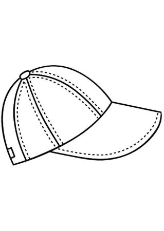 Кепка раскраска