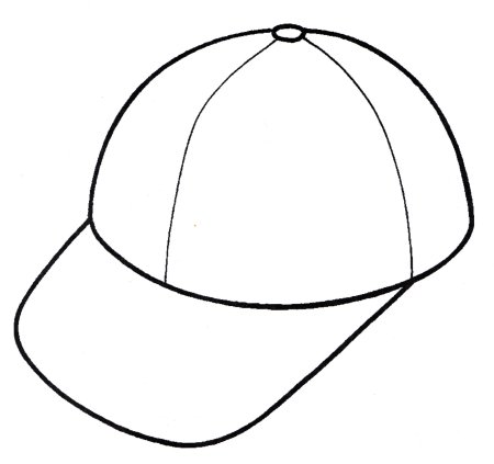 Кепка раскраска