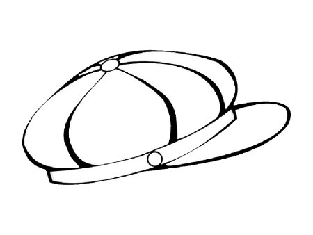 Кепка контур