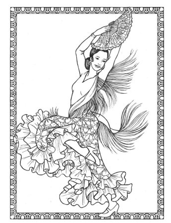 Раскраски Барби балерина Лебединое озеро