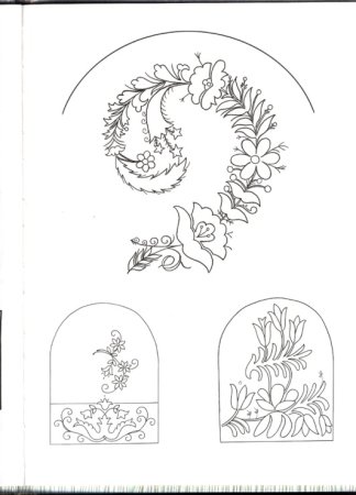 Татарский калфак раскраска