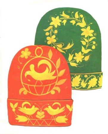 Татарский калфак и тюбетейка