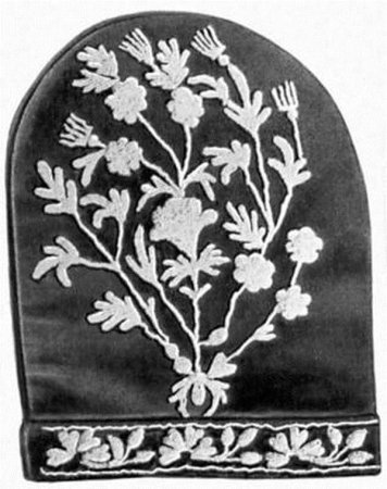 Старинный татарский головной убор калфак