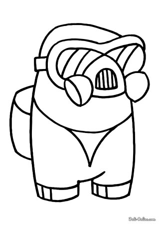 Амонг АС АС раскраски