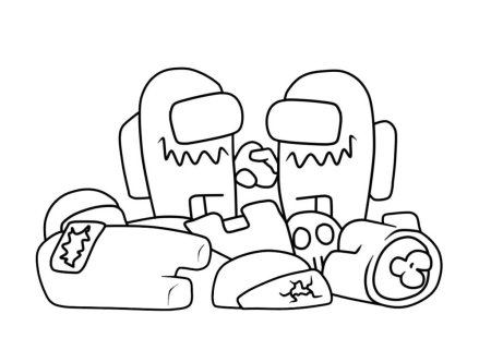 Краски амонг АС