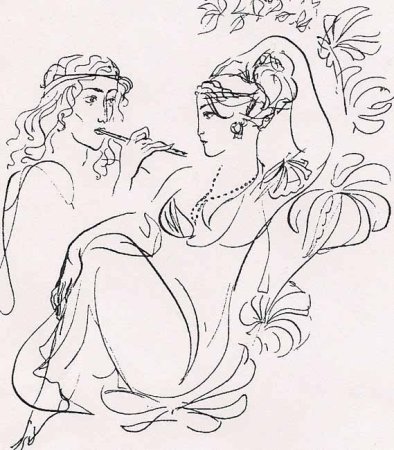 Орфей и Эвридика Графика