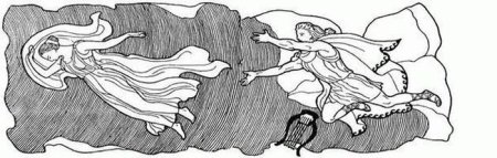 Орфей и Эвридика рисунок