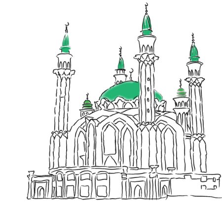 Кул-Шариф Казань раскраска