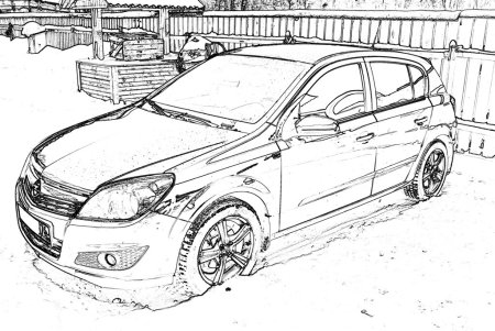 Раскраска Джили Эмгранд