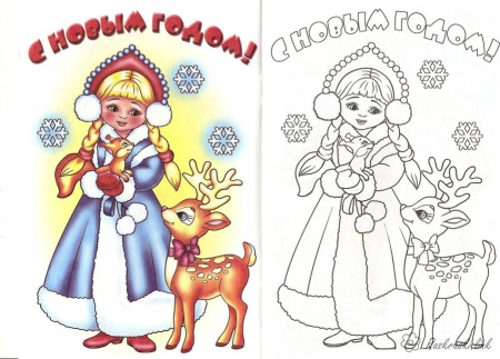 Рисунки на новый год