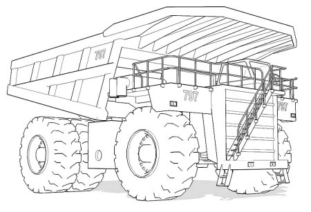 БЕЛАЗ-75710 чертежи