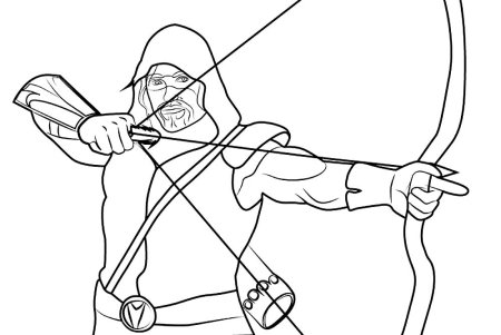 Лучник для рисования