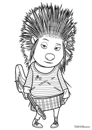 Кипрей раскраска