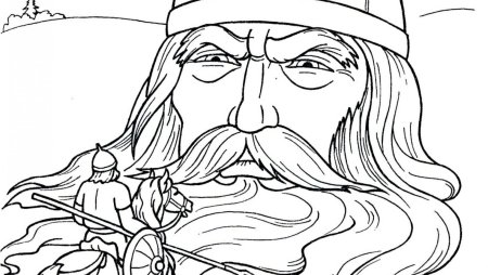 Опера Руслан и Людмила раскраска