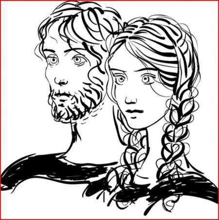 Рисунок Руслана и Людмилы