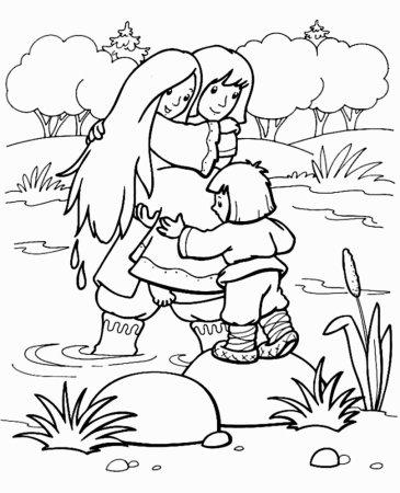 Раскраска по сказке сестрица алёнушка и братец Иванушка