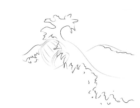 Сказка о царе Салтане рисунок карандашом