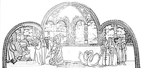 Сказка о золотом петушке Пушкин раскраска