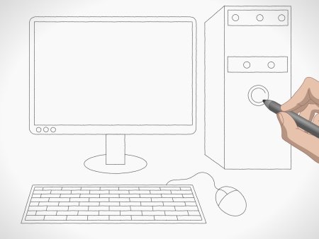 Монитор разукрашка