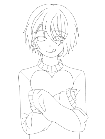 Раскраски для IBISPAINT X аниме