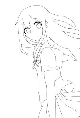 Рисунки для обводки аниме