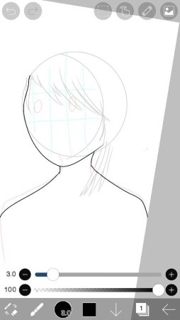 Рисунки в Ибис паинт портрет