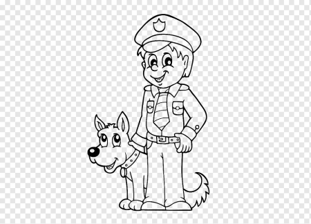 Раскраска пограничник