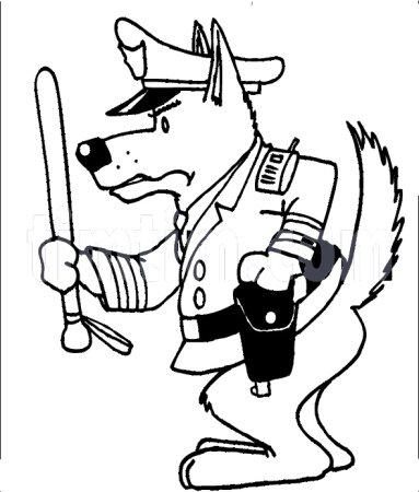 Пограничник раскраска для детей