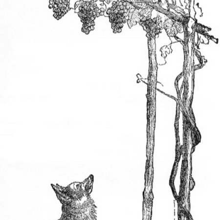 Лисица и виноград
