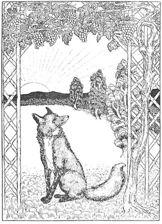 Крылов Иван Андреевич басня лисица и виноград