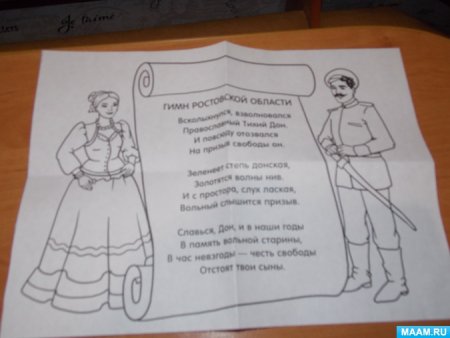 Раскраска Кубанские костюмы