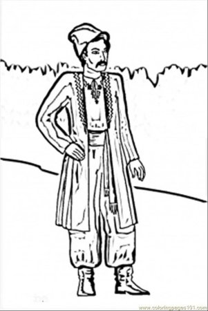Раскраски Казаков