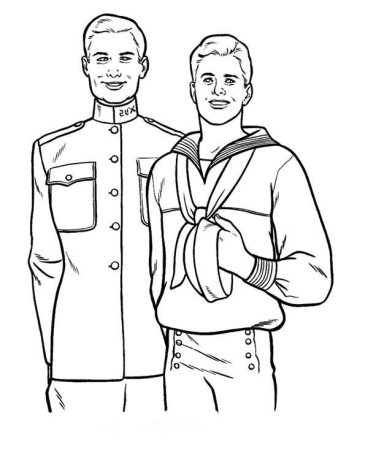 Вытынанки солдат