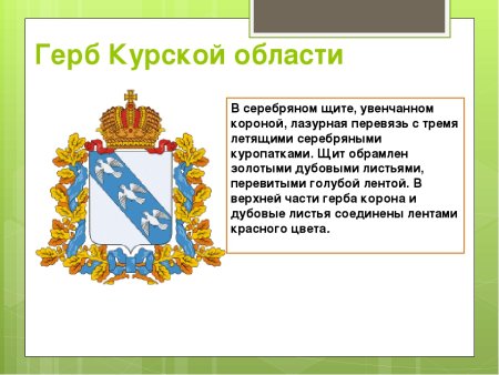 Герб Курска и Курской области