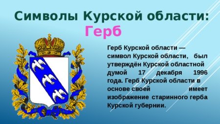 Символы Курска