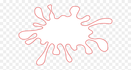 Клякса контур