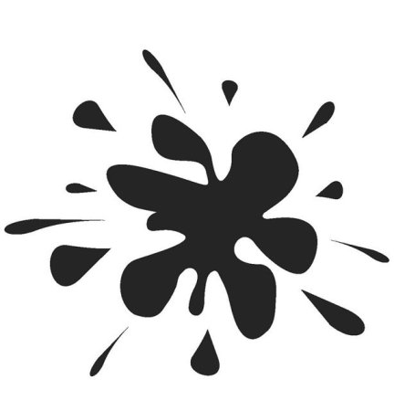 Клякса для раскрашивания