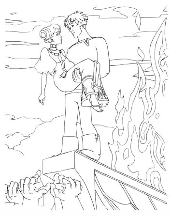 Раскраска Иван и серый волк