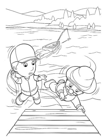 Безопасность на воде раскраски для детей
